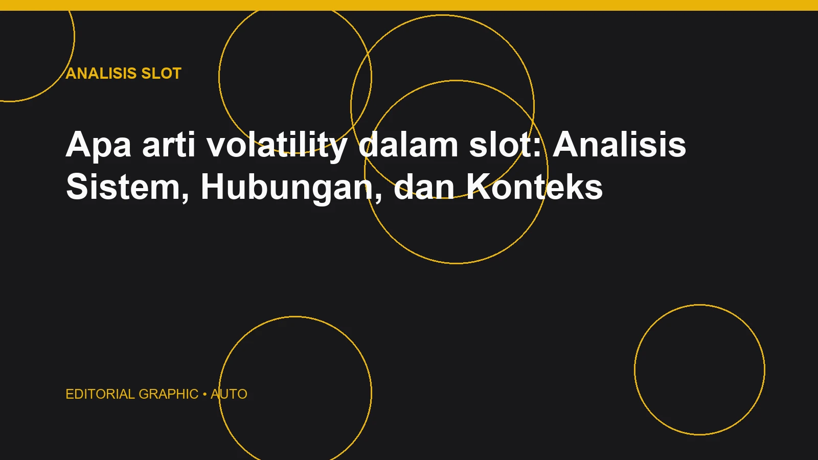 Apa arti volatility dalam slot: Analisis Sistem, Hubungan, dan Konteks